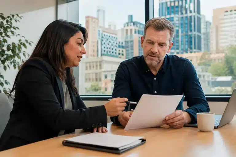 One-to-one resume consultation in an Adelaide office